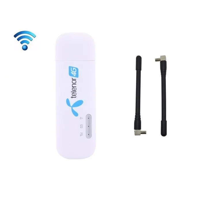 Универсальный автомобильный модем Huawei E8372 4G LTE USB Wingle WiFi + 2 антенны 4G|3G модемы| |