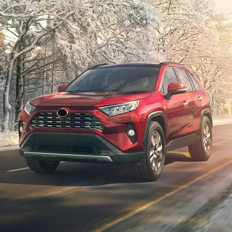 Для Toyota RAV4 XA50 2019 ABS передняя Центральная решетка декоративная накладка полоски