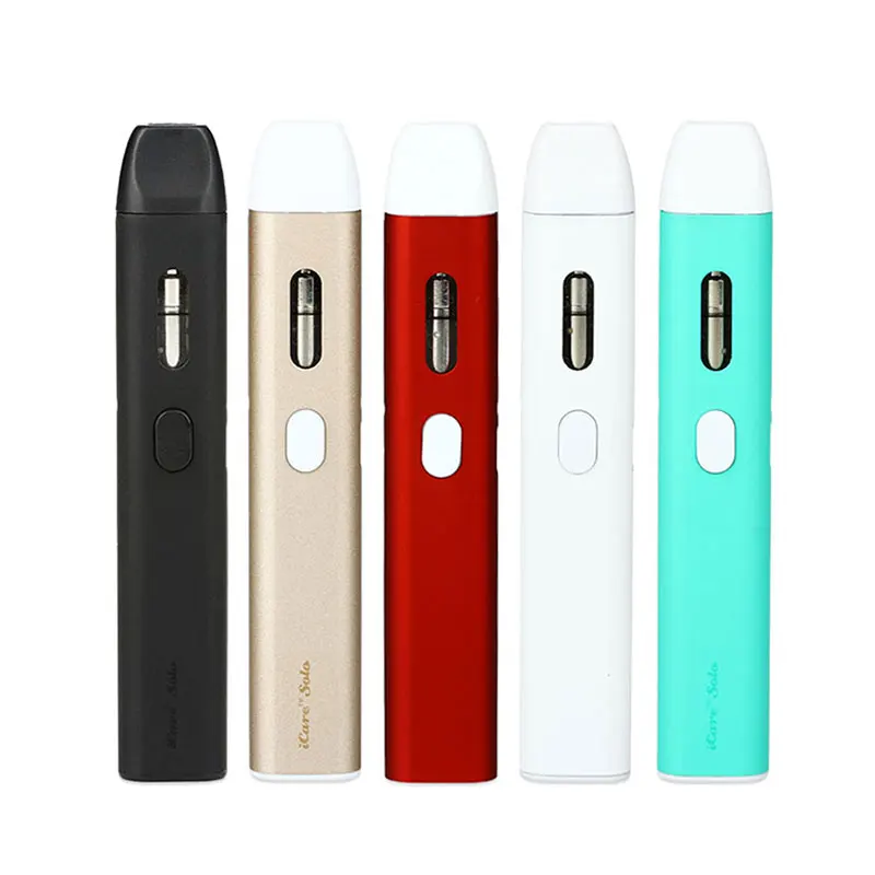 Original Eleaf Icare Vape Solo 3mah Icare Kit Icare Mini Vape Kit Simple Tiny E Cigarette Kit 650mah 3mah With Ic Coil Head Cartly Shop