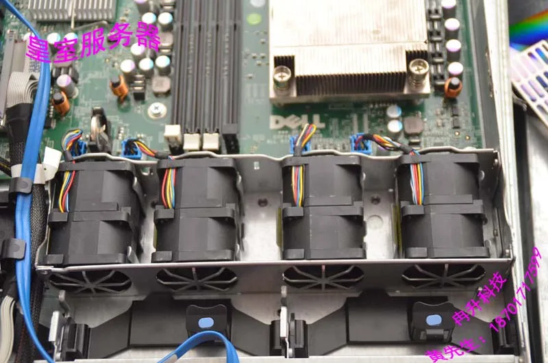 Для DELL PowerEdge R410 вентилятор для серверного шасси вентилятор охлаждения процессора G865J