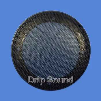 

For 5" inch Audio Speaker Conversion Net Cover Subwoofer Decorative Circle Metal Mesh Grille 163mm #Black