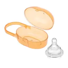 2 шт. держатель для детской колыбели для соска ящик для путешествий Nibbler Safe Box