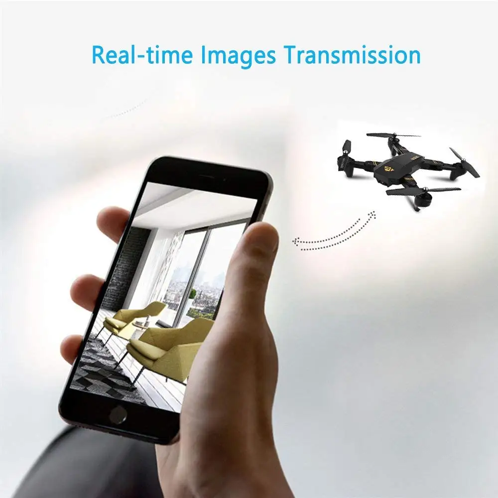 RC Quadcopter Drone with 2.0MP 720P HD Camera 2 batteries , Air Pressure Altitude Hold Rolls Headless Gravity Sensor Helicopter