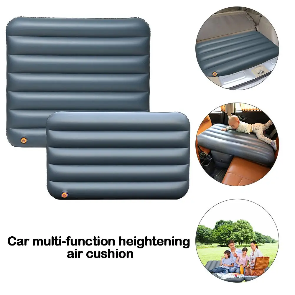 Автомобильный надувной матрас, переносная надувная кровать для путешествий, кемпинга, складная подушка для багажника, автомобильная кровать для большинства седанов, внедорожников и других моделей