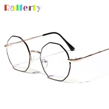 Ralferty очки для компьютера женские анти-синие блокирующие очки Взрослые шестигранные очки аксессуары близорукость WB3270