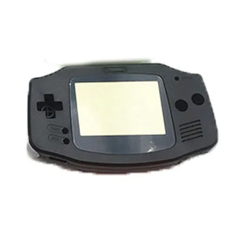 Пластиковый красочный чехол для ремонта корпуса для nintendo Gameboy Advance GBA - Цвет: D3 Black