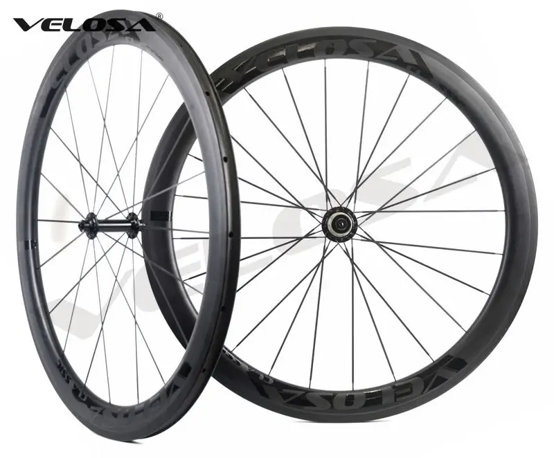 Discount Velosa Race 50 black series road bike carbon wheelset,700C road bike wheel,50mm clincher/tubular,Ceramic bearings, super light 15 Discount Velosa Race 50 black series road bike carbon wheelset,700C road bike wheel,50mm clincher/tubular,Ceramic bearings, super light 15