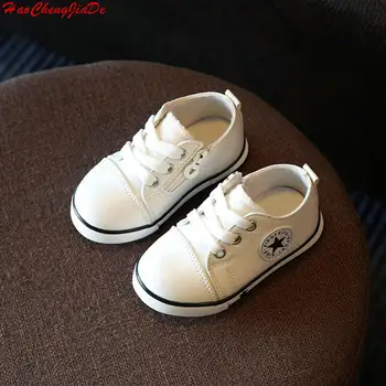 

5 Colors Children Sneakers Boys Girls Shoes Spring Autumn New Stars Children Shoes Kids Casual Canvas Toddler Shoes Size 21-25