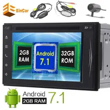 Wireless Camera+Android 7.1 Octa-core 2Din GPS Car Stereo Naviagtor Autoradio Bluetooth WIFI Radio FM/AM RDS Recevier Support 3G