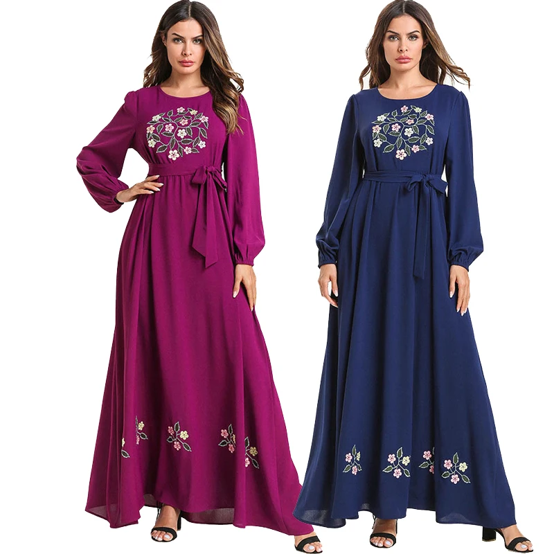 

Kaftan Abaya Robe Dubai Islam Hijab Muslim Dress Abayas For Women Jilbab Caftan Elbise Giyim Ramadan Turkish Islamic Clothing