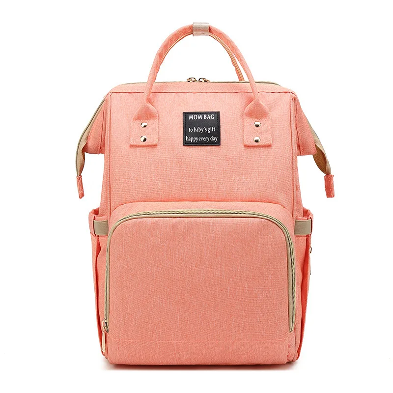

6 Color Fashion Baby Diaper Bag Large Capacity Waterproof Bags On The Stroller Multi-function Women's Maternity Travel Backpack
