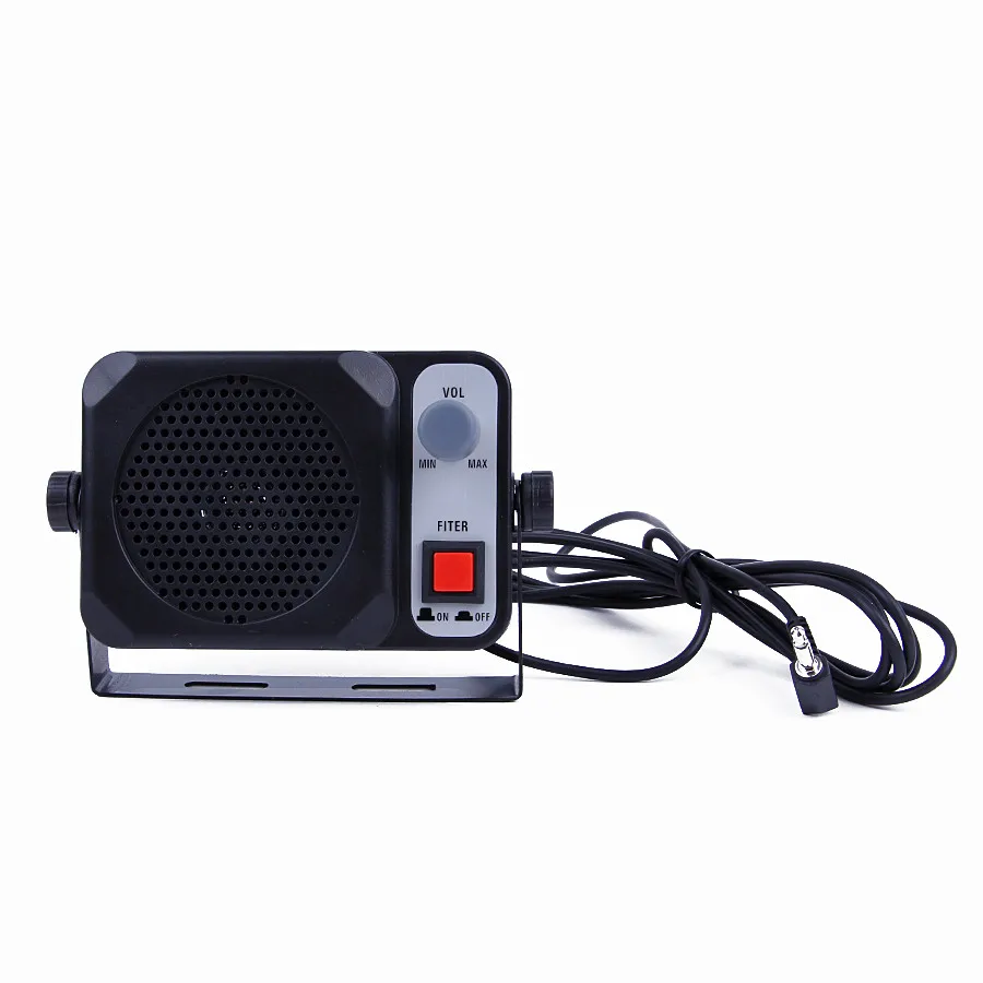 Мини Динамик тяжелых TS-650 Динамик 3,5 мм Jack Car Audio громкие Динамик для KENWOOD YAESU двухстороннее радио портативная рация