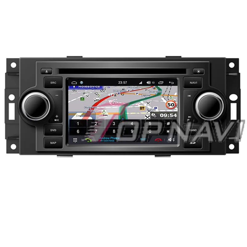 Clearance Topnavi 5" S200 Android 8.0 Car DVD Multimedia Auto Player for Chrysler 300C PT Cruiser Dodge Ram Jeep Grand Cherokee Stereo GPS 2