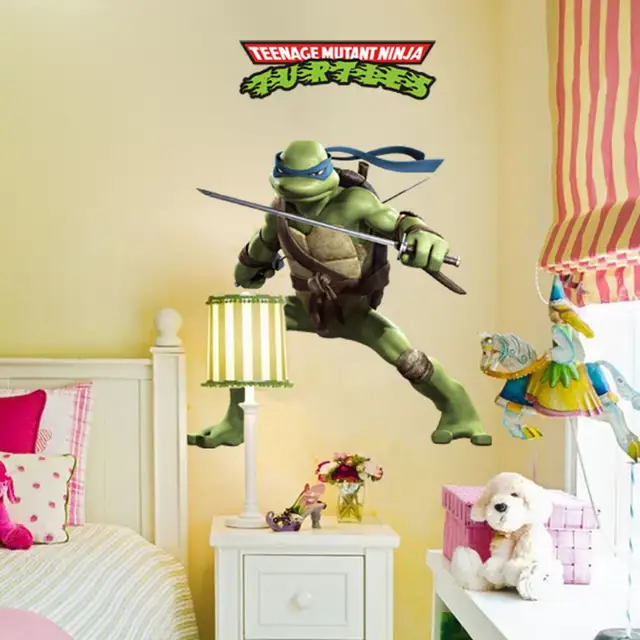 Teenage Mutant Ninja Turtles Leonardo Wandaufkleber Wandbild