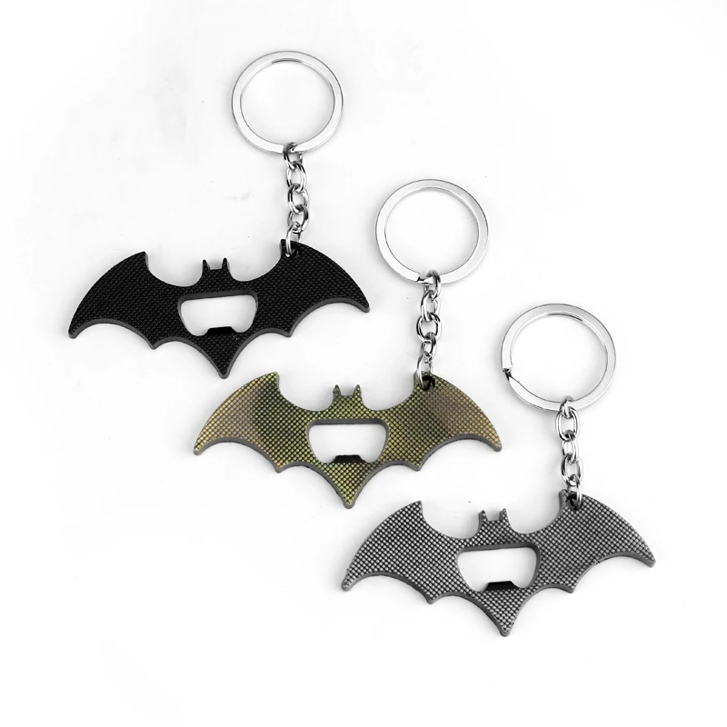 

New Arrival Batman Bottle Opener Metal Key chain for Women Men Jewelry