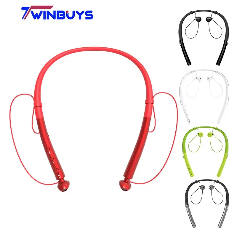 Twinbuys HBQ Q14 Bluetooth наушники Handfree Шейная гарнитура Проводные с стерео спортивные для