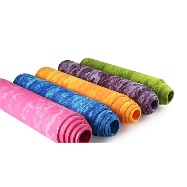 6MM TPE Non slip Camouflage Yoga Mats For Fitness Pilates Gymnastics