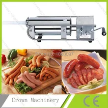 Горизонтальный Коммерческая нержавеющая сталь мясо колбаса машина завалки 5L