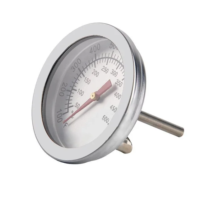 Mayitr 1Pcs Stainless steel BBQ Grill Meat Thermometer Dial Temperature