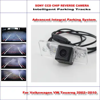 

Car Intelligent Parking Rear Camera For Volkswagen VW Touareg 2002~2010 Backup Reverse Camera Dynamic trajectory 80 TV Lines