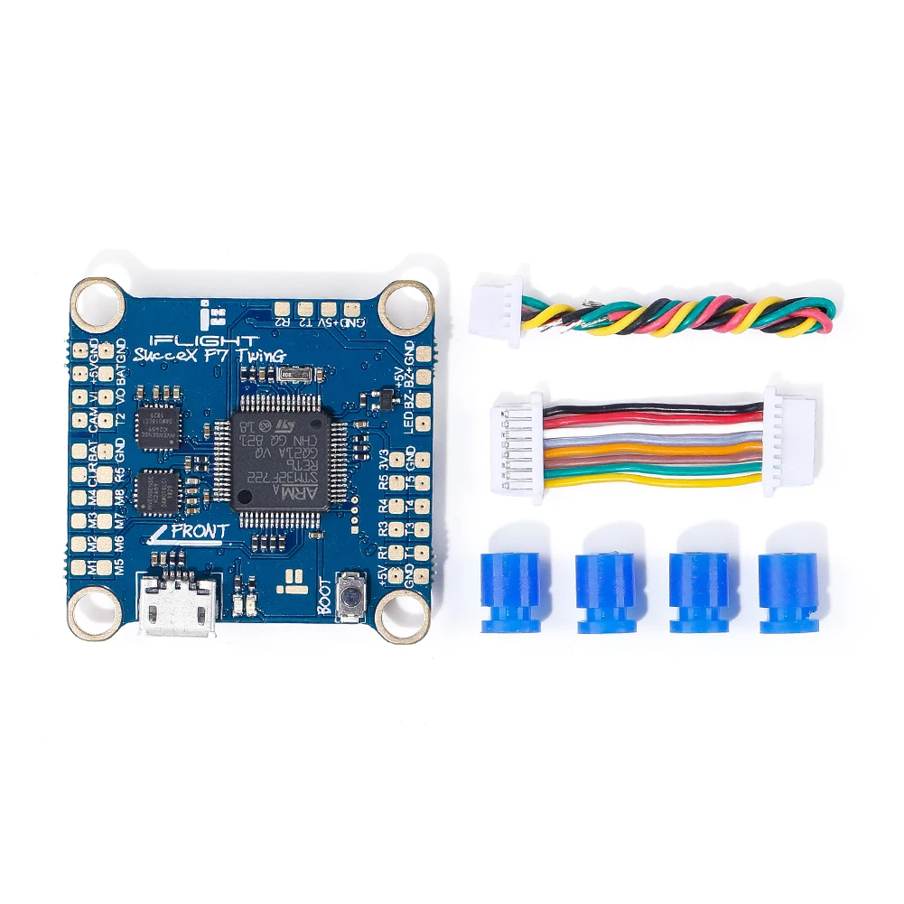Контроллер полета iFlight SucceX F7 С 60A 2-6s blheli _ 32 Dshot1200 4 в 1 ESC Flytower для FPV гоночного дрона |