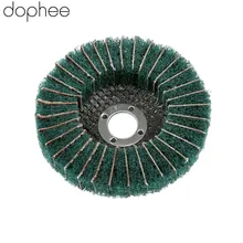 Dopee 100 мм " Dremel аксессуары синий нейлоновый волоконный лоскут Полировочный шлифовальный диск для углового шлифовального станка Полировальный Инструмент 1 шт Dopee 100 мм " Dremel аксессуары синий нейлоновый волоконный лоскут Полировочный шлифовальный диск для углового шлифовального станка Полировальный Инструмент 1 шт