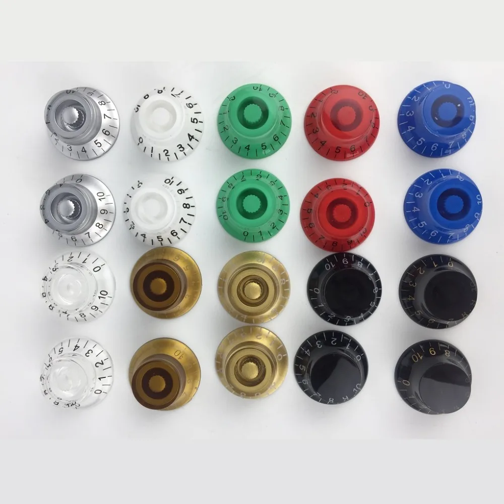 Buy NEW 4PCS Top Hat Tone Volume Knobs Speed Control