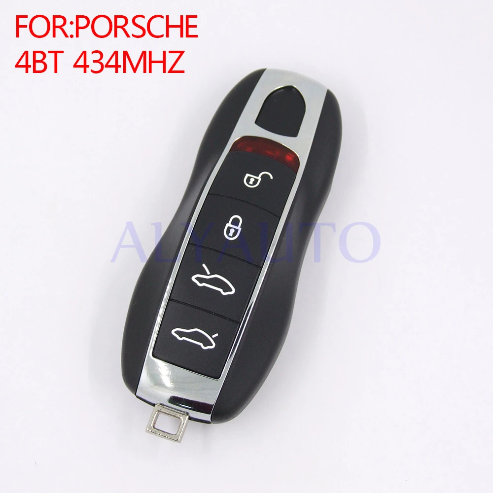 Remote for Porsche Virgin Key FOB Model Keyless Go 433 MHz 4 Buttons