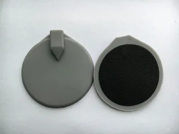 

400pcs Carbon Silicon rubber electrode Round 65mm Re-usable for tens unit lose weight slimming device