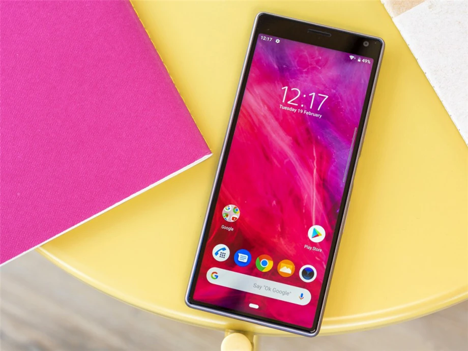 Мобильный телефон sony Xperia 10 I4193 Android, 4G LTE 6,0 дюйма, четыре ядра, 6 ГБ ОЗУ, 64 Гб ПЗУ, Xperia XA3, две sim-карты, 13 МП и 5 МП, тыловые камеры NFC