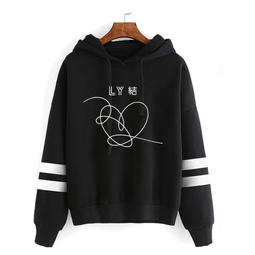 bts striped hoodie