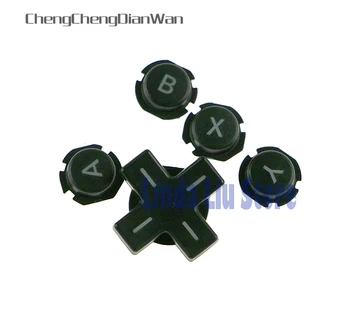 

ChengChengDianWan ABXY button Direction Cross On off Buttons Black For 3DSXL LL 3DS LL XL A B X Y D pad Button