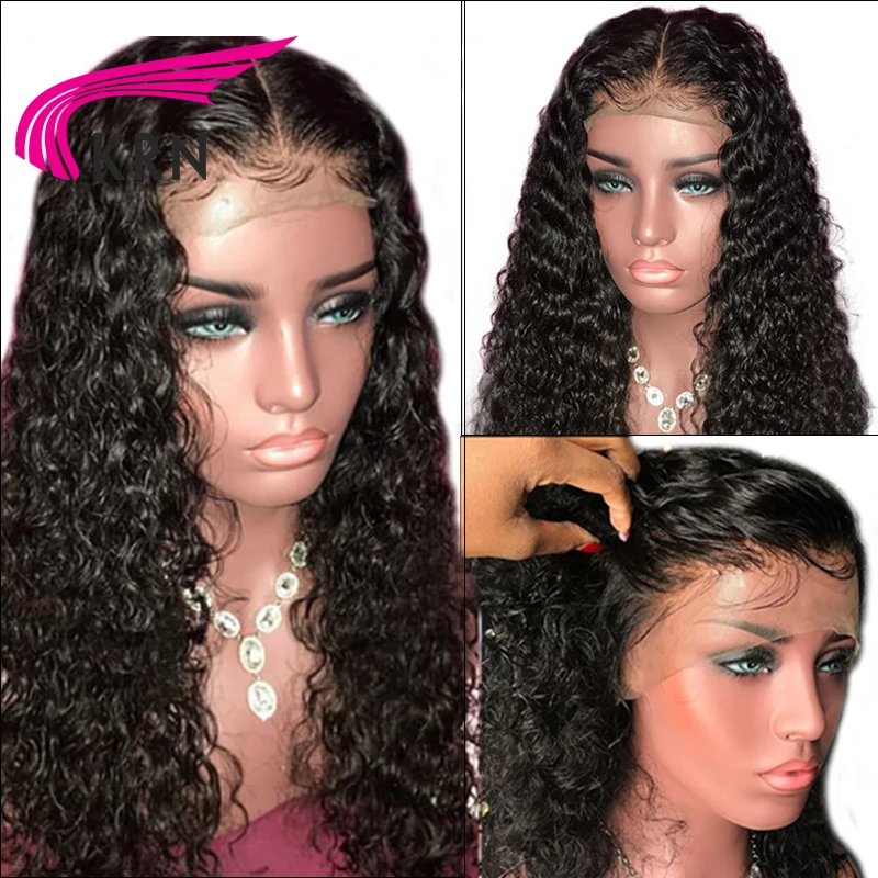 pre plucked lace front wig