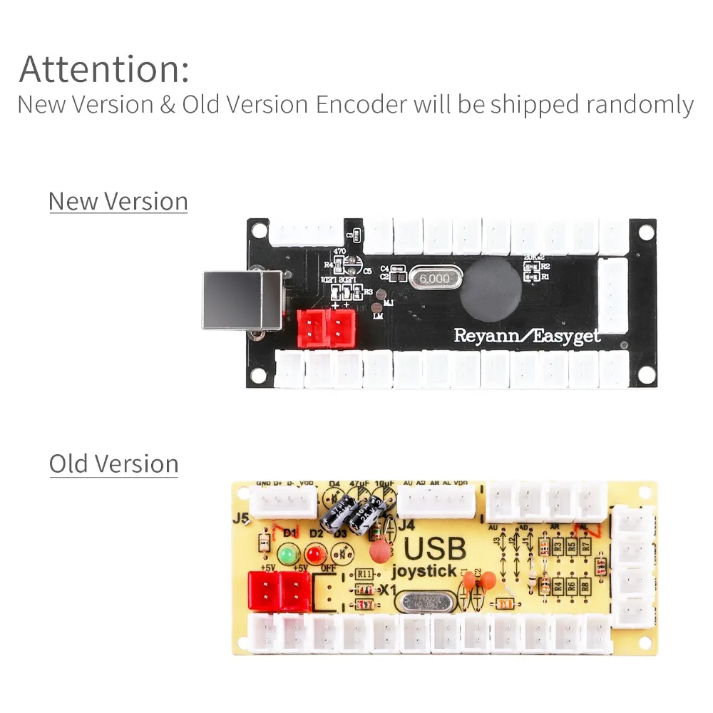 Аркадный DIY аксессуар 5 V Нулевая задержка USB PC Enocder+ 10 x аркадные кнопки+ Китай SANWA Джойстик для Аркады игры MAME