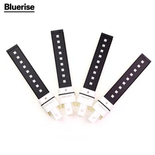 9W 4PCS Lifetime 50000hrs UV LED Double Light Source Lamp Bulb 365 405nm For Nail Dryer