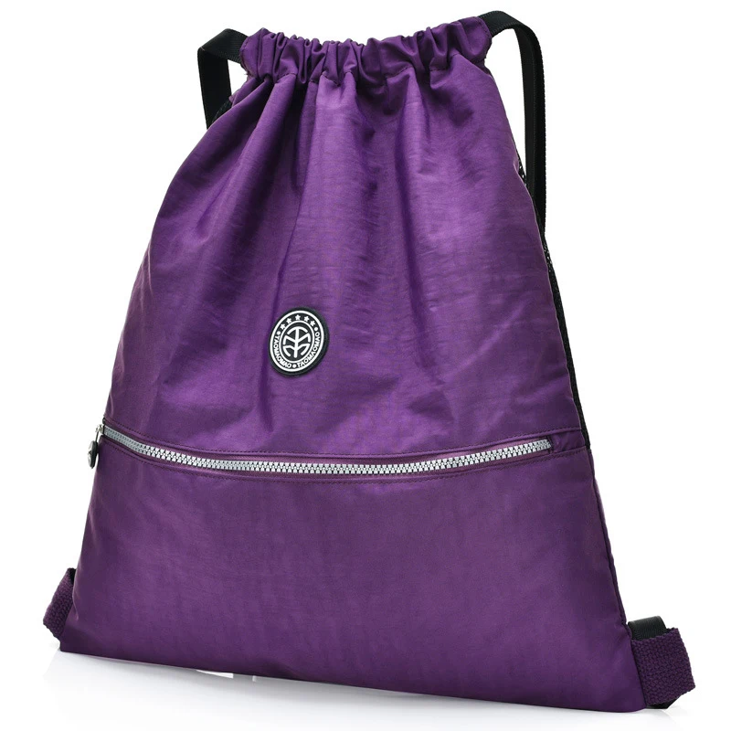 Reusable Shopping Bag Drawstring shoulder strap Grocery Shopping Bag