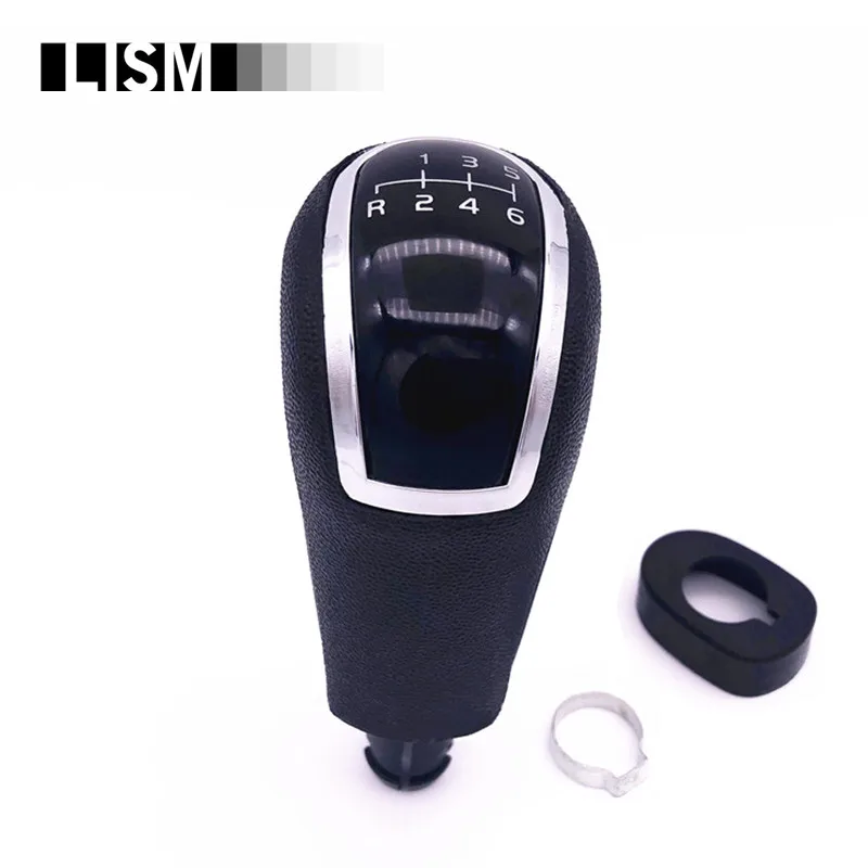 Black Chromed 6 Speed MT Gear Shift Knob for Mercedes Benz A CLASS W168