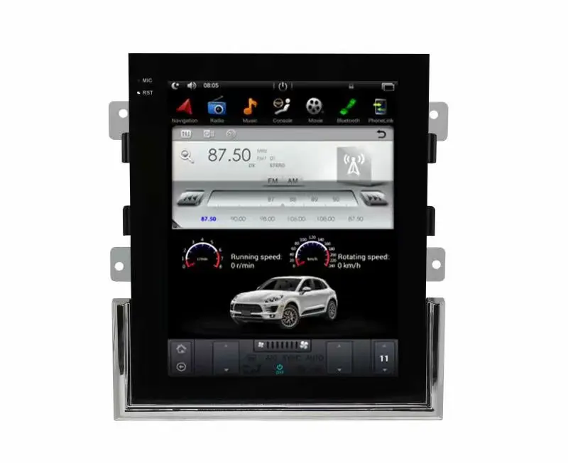 Excellent tesla style car dvd player for Porsche Macan 2016 2017 with android 6.0 car audio stereo radio headunit bluetooth gps navi 3