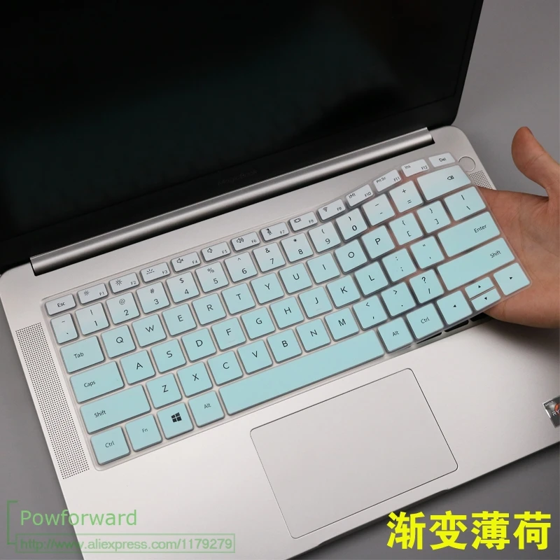 Силиконовая клавиатура для ноутбука, Защитная пленка для HUAWEI Matebook 14 D14/Magicbook 14/Matebook D 13 D13