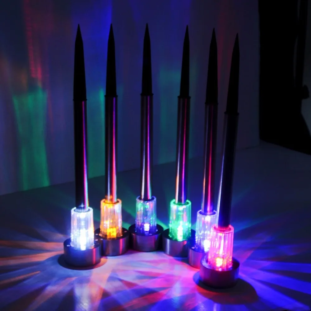 12Pcs Solar Garden Light Outdoor Solar Power Lantern Waterpoof Landscape Decoration Lighting For Pathway Yard Lawn Sunpower Lamp