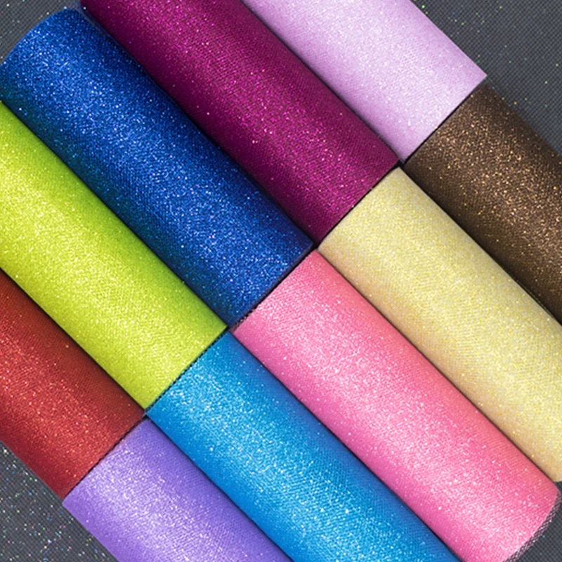 

Wedding Decoration 15cm 10Yards Glitter Tulle Roll Gold Sparkly Glitter Organza Baby Shower Table Runner Party Supplies Tutu