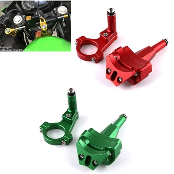 

for Kawasaki Ninja 400 2018 CNC Aluminum Steering Damper Stabilizer Mounting Bracket KitsMotorcycle Accessories