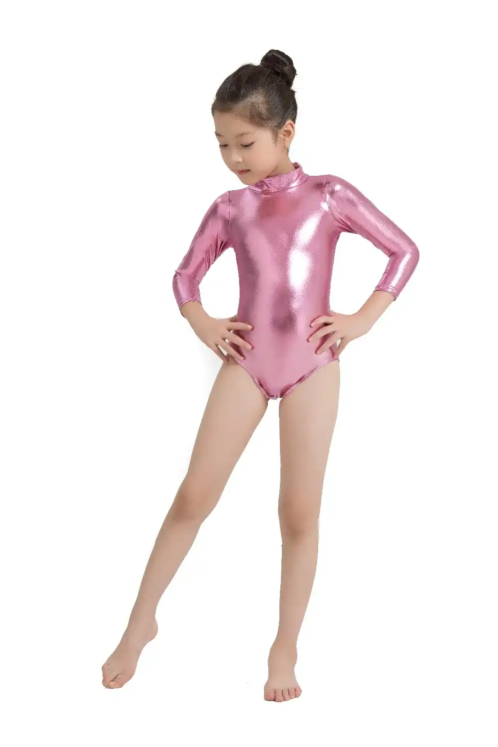 Download Speerise Kids Turtleneck Shiny Gymnastics Leotard Costumes ...