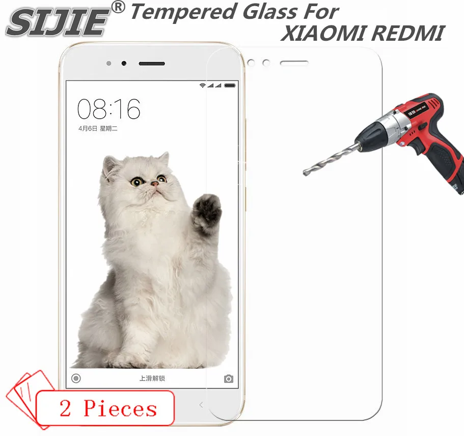 2 шт. закаленное Стекло для Xiaomi Redmi Note 5 5A 4 4A 4X A1 5X Plus Prime Pro Global Экран крышка защитный