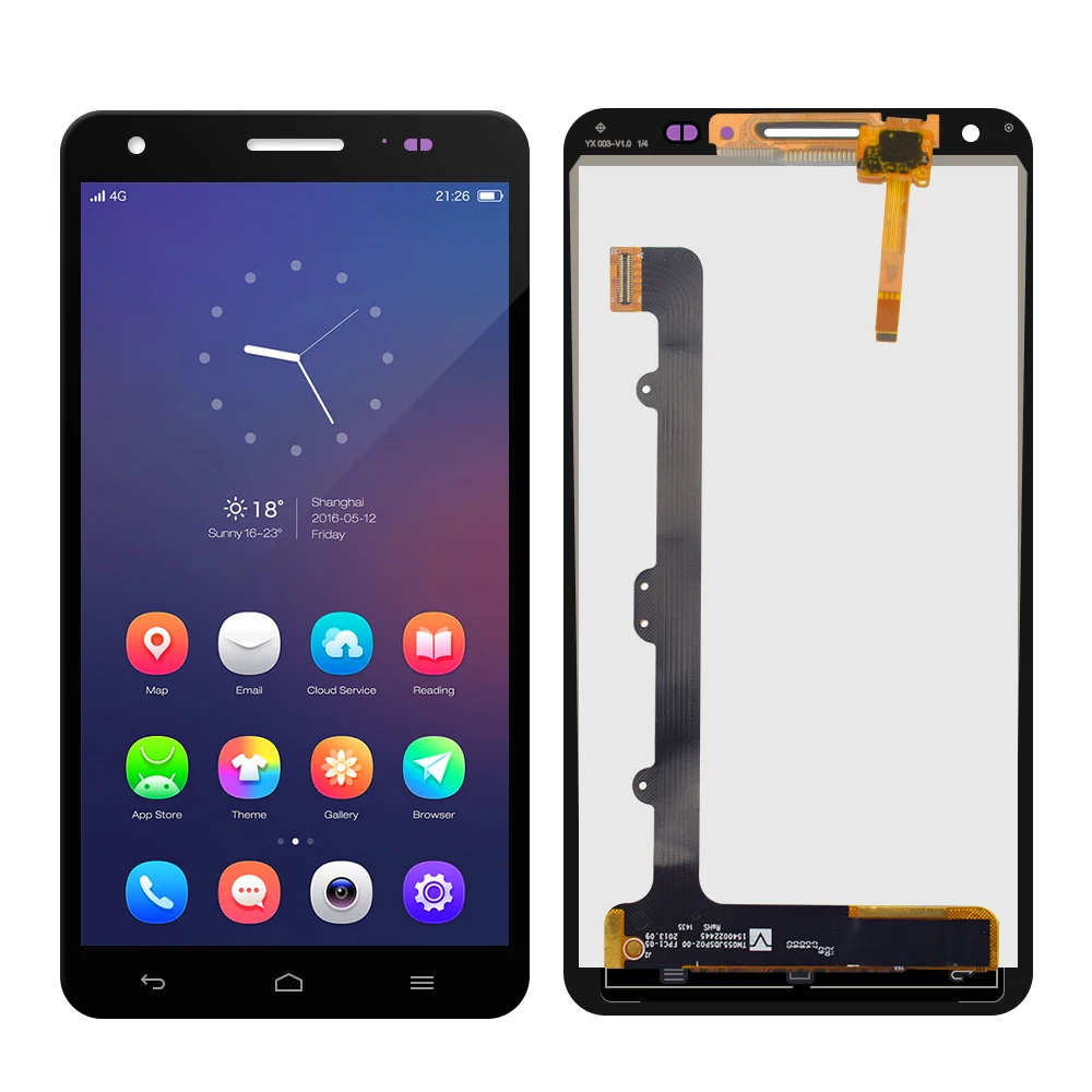 ЖК дисплей для Huawei Honor 3X G750 u10 T01 сенсорный экран дигитайзер стекло в сборе с рамкой