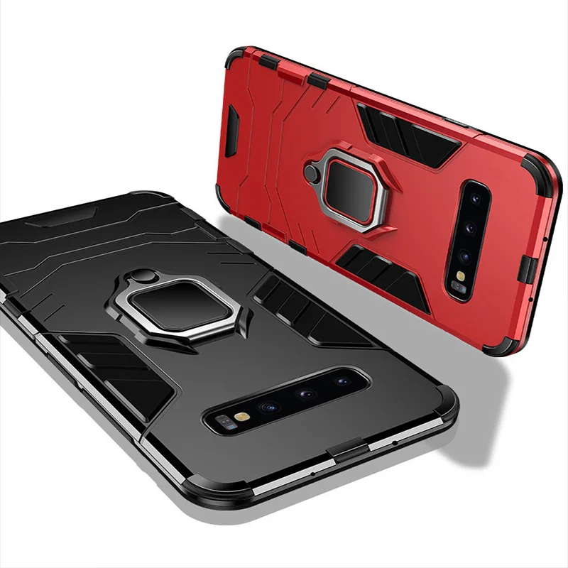 

Case For xiaomi Redmi Note 7 5 4X 7A 6 5 Plus Metal Ring Holder Stand Magnetic Back Cover Case For Redmi K20 Pro S2 Mi A2 Lite