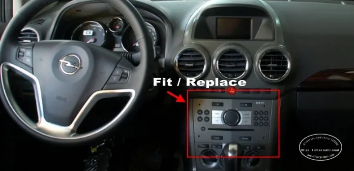 Sale Liandlee For Opel Antara 2006~2012 2din Car Android GPS Android navigation navi maps CD DVD palyer radio HD Screen OBD2 TV 1