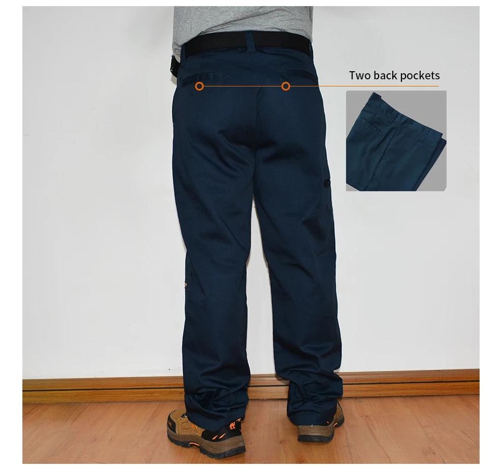 Мужские брюки карго рабочие брюки Повседневное с карманами полной длины штаны для Для мужчин Демисезонный Большие размеры ID816