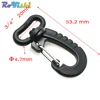 Plastic Swivel Snap Hook for Keychain Backpack Buckle Belt Strap Black ► Photo 3/6