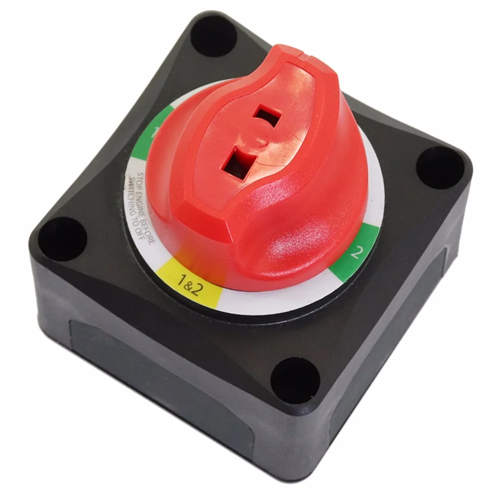 

Battery Selector Switch 1-2-Both-OFF with AFD for 2 or more batteries